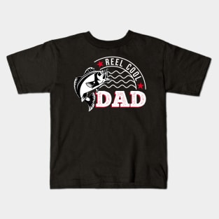 Reel Cool Dad Graphic Kids T-Shirt